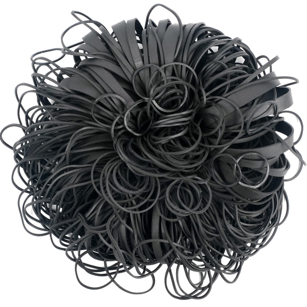 Rubber Band Assorted Sizes Net Weight 190grams Black Elastic Bands Tactical Rubber Bands for Office supplies 40mm,60mm,(80 x3mm),(90 x 6mm),(90 x12mm),(120 x1.5mm)