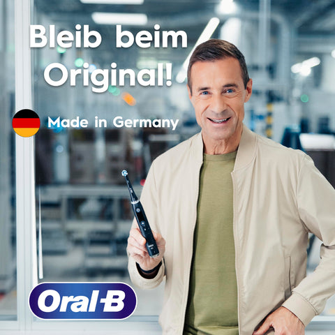 Oral-B iO Ultimative Reinigung, Original Aufsteckbürsten für elektrische Oral-B iO Zahnbürsten, 'Borsten-in-Borsten' Bündel, Weiß, 4 Stück