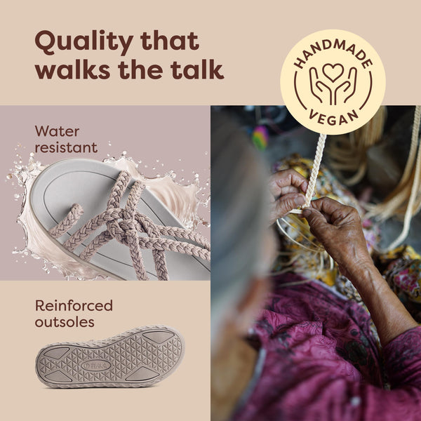 Plaka Explore Walking and Hiking Sandals for Women | Comfortable Summer Sandal with Arch Support | Waterproof Comfy Sandals for Travel, Beach or Poolside, Brazilian Sand, 7.5-8