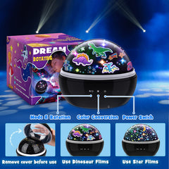 EUCOCO Sensory Toys for Babies, Baby Toy 6 to 12 Months Kids Night Light Projector Sensory Lights New Baby Gifts for 1 2 3 Year Olds Birthday Presents Projector Light 1st Birthday Gifts for Girls Boy