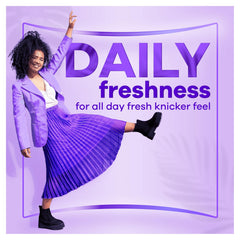 Always Daily Fresh Normal Panty Liners 54 Liners, Odour Lock, Feel Nothing But Fresh & Protected, Pack of 4