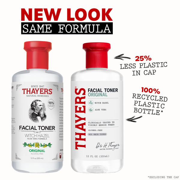 Thayers Witch Hazel Facial Gentle Original Toner Lotion with Organic Aloe Vera, 355ml