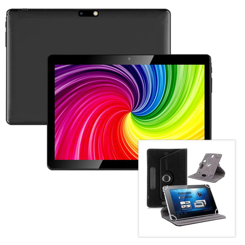Zebra Technology Group 10.1" inch Android 10 Tablet with Leather Case (Black)