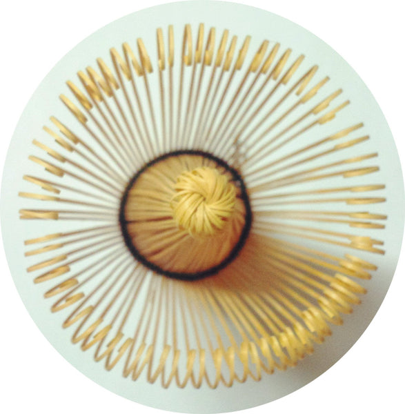 Handcrafted Golden Bamboo Matcha Whisk, Traditional Japanese Chasen Matcha Stirrer -Bamboo Whisk Made from Durable and Sustainable Organic Bamboo