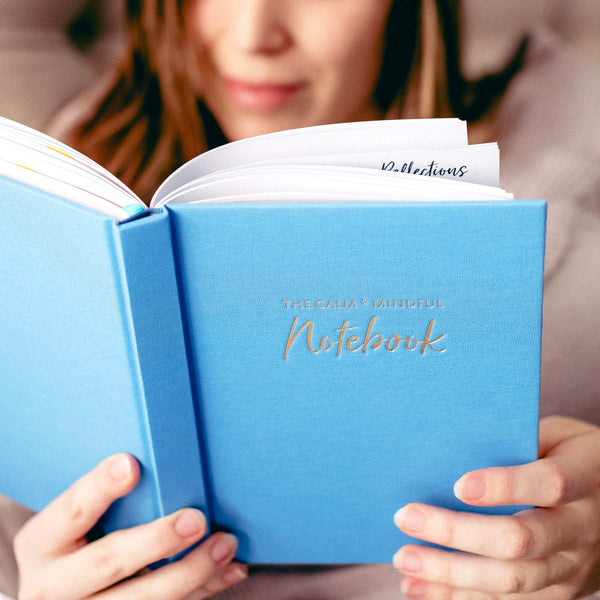 The Calm & Mindful Notebook – Guided Self Care Journal with Writing Prompts – A5 Gratitude Journal to Promote Mindfulness, Self Kindness, Meditation, and Stress Relief…