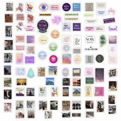 200Pcs Vision Board Stickers for Women, Vision Board Supplies Kit, Magazines - Motivational & Inspirational Stickers, Gifts for Women & Men