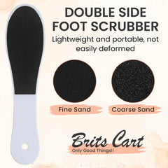 16 in 1 Foot Files for Hard Skin | Pedicure Set for Feet | Professional Foot Care Hard Skin Remove Tools | Stainless Steel Callus Remover Kit for Women, Men, Saloon & Homes | BRITSCART