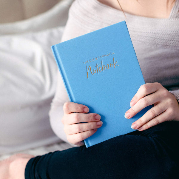 The Calm & Mindful Notebook – Guided Self Care Journal with Writing Prompts – A5 Gratitude Journal to Promote Mindfulness, Self Kindness, Meditation, and Stress Relief…