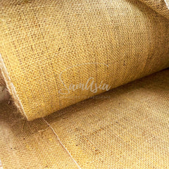 1m Hessian Fabric – Textured Burlap Jute Sack Material– 72” Inch Wide, 183cm Wide, 10oz 225GSM –Fabric for School Boards, Gardens, Table Runners, Arts & Crafts – by SAMASIA