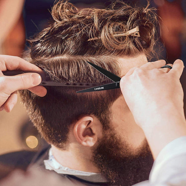 Candure Hairdressing Cutting Scissors Barber and Thinning Salon Shears Set 5.5 inch