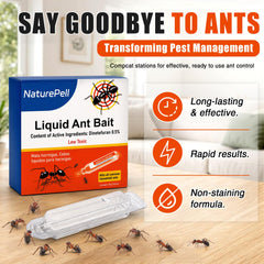 Liquid Ant Bait 20 Pack, Ant Killer Bait Stations for Indoor & Outdoor