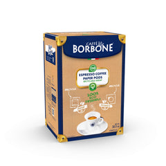 Caffè Borbone Coffee Compostable Pods, Recyclable Wrapping, Blue Blend - 150 Pods - ESE System