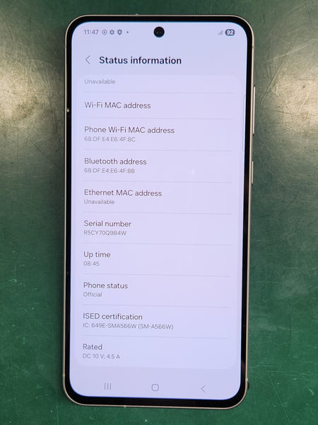 Samsung Galaxy A56 5G Smartphone 128GB Graphite