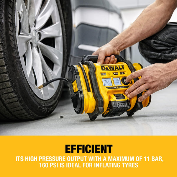 DEWALT 18V XR Inflator Deflator with Digital Gauge, DCC018N-XJ