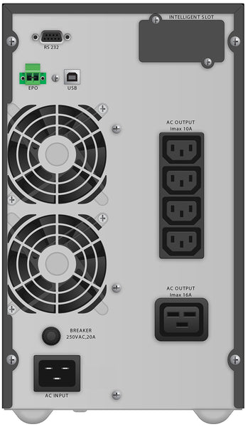 PowerWalker VFI 3000 TG UPS 3000VA/2700W, 10122043 (UPS 3000VA/2700W Online, Power Factor 0.9)