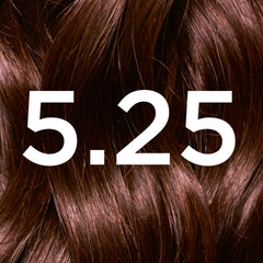 Garnier Nutrisse Ultra Color Hair Dye, Vegan, 5.25 Frosted Chestnut Brown. Provides 100% grey coverage and vibrant, long-lasting 8-week colour. No-ammonia, vegan for a beautiful frosted chestnut.