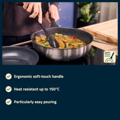 HENCKELS by ZWILLING Stream 20 cm Frying Pan with Non-Stick Ceramic Coating, Suitable for Induction Cookers