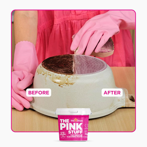 The Pink Stuff Miracle Cleaning Paste 850g - The Powerful All Purpose Multi Surface Cleaner For Ovens Bathrooms Kitchens And More