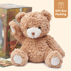 EBLOMA AI Talking Teddy Bear for Kids, Screen-Free Interactive Plush Companion, Gentle Conversation for Bedtime, Play & Emotional Comfort, Soft Gift for Boys & Girls Ages 3–9