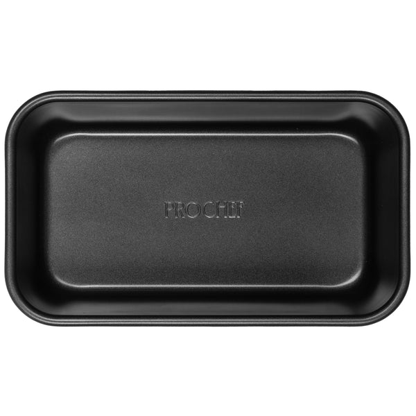 Prochef 2lb Loaf Pan, Non-Stick Heavy Gauge Carbon Steel, PFAS-Free, Oven Safe to 230°C, Dishwasher Safe – 24x14x7cm Bread Tin