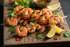 Prawns Kebab