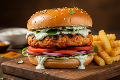 Chicken Tikka Burger