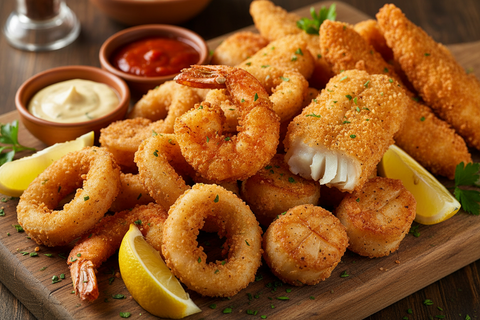 Breaded Seafood