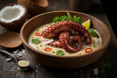 Octopus In Coconut Sauce