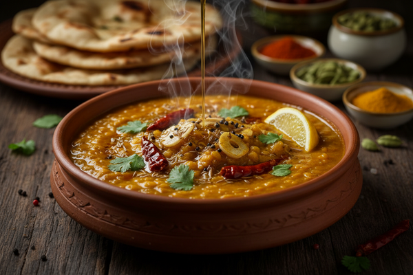 Spiced Lentil Curry (Dal Tarka)