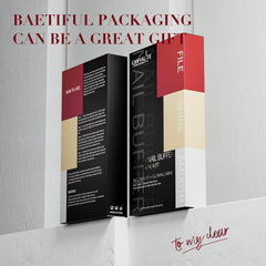 Canvalite All in One 4 Way Nail Buffer Block - Shapes, Files, Smoothes, and Shines - 100/180 Grit Nail File and Buffer - 9pcs