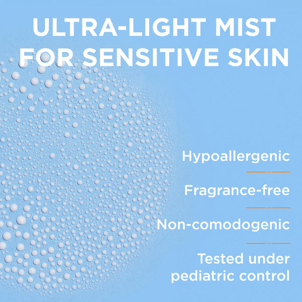 Garnier Ambre Solaire Sun Spray SPF 50+ (150ml) Sensitive Advanced Dry Mist Spray, Water Resistant & Non Greasy Sunscreen, Fragrance Free, UVA & UVB Protection