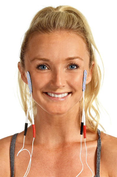 TensCare Face electrode pads - 4 Reusable pairs (Firming, lifting and reducing wrinkles)