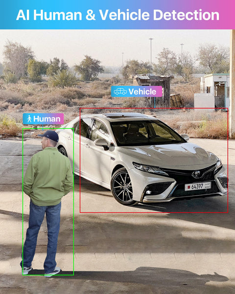 ZOSI 16CH 3K Lite CCTV Camera System Outdoor & AI Human Vehicle Detection