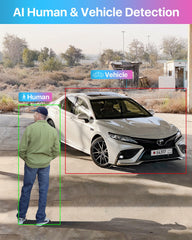ZOSI 16CH 3K Lite CCTV Camera System Outdoor & AI Human Vehicle Detection