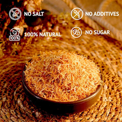 Roasted Kadayif Pastry for Dubai Chocolate - Chopped & Pre-Cooked 500g Kataifi Pastry Fillo Dough for Kunafa Bars, Kadayif Rolls or Dubai Chocolate Bar Pistachio