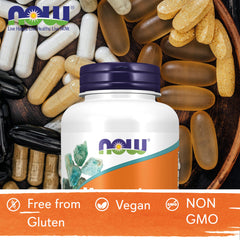 Now Foods, Magnesium Glycinate, 200mg Magnesium, 180 Vegan Tablets, Lab-Tested, Vegetarian, Gluten Free, Soy Free, Non-GMO