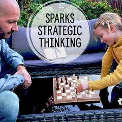 Jaques of London Chess Set & Backgammon Set | Folding Chess Board with Chess Pieces | Backgammon Pieces | Chess Set for Adults Luxury | Since 1795…