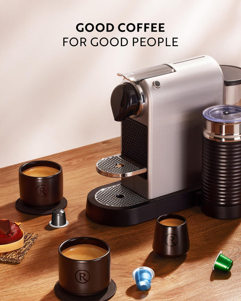 ROSSO CAFFÈ 120 Nespresso Machine Compatible Capsules, Variety Pack, 6 Flavours, Aluminium Coffee Pods