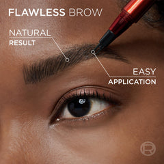 L'Oréal Paris Infallible Faux Brow, Double Brush Tip Brow Tint Pen, Natural Finish, Waterproof, Transfer and Smudge-Resistant, Shaping Brows for up to 48 hours, Shade: Dark Blonde