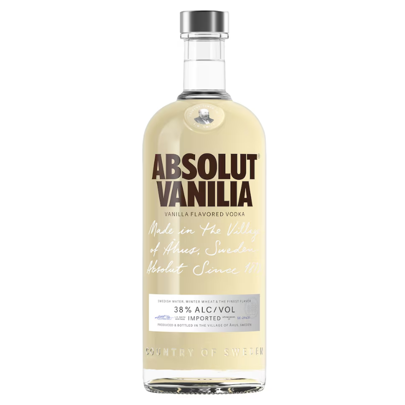 Absolut Vanilia Vanilla Flavoured Vodka 1L