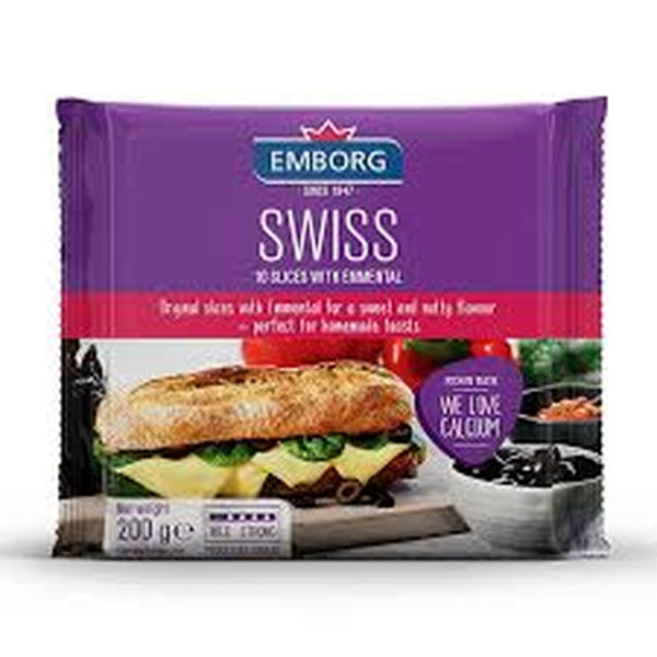 Emborg Swiss Cheese Slices
