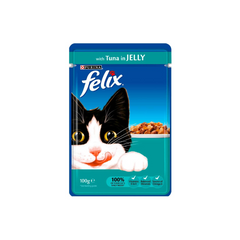 Felix Adult Wet Cat Food Tuna in Jelly 100g