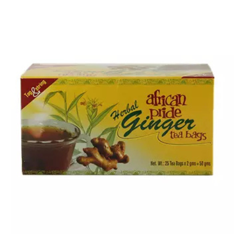 AFRICAN PRIDE TEA BAGS GINGER 25 TEA