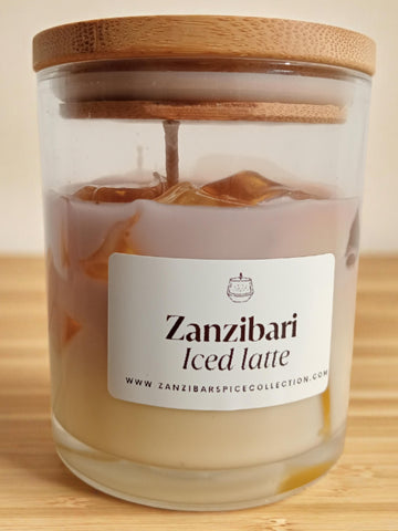 Iced Zanzibari coffee Scented Candle - 300 grams
