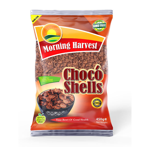 450 Morning Shell Morning Harvest Choco Shells 450G – Fumba Store