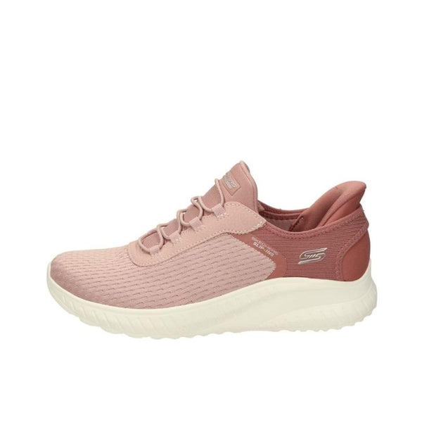 Skechers Women's BOBS Squad Chaos, Blush Mesh, 5 UK