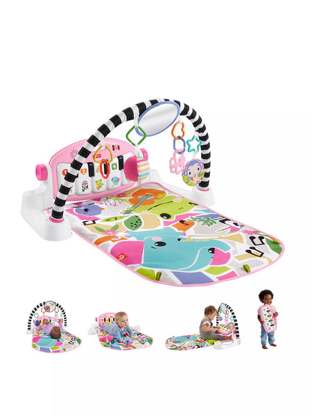 Glow & Grow Kick & Play Activity Gym - Pink