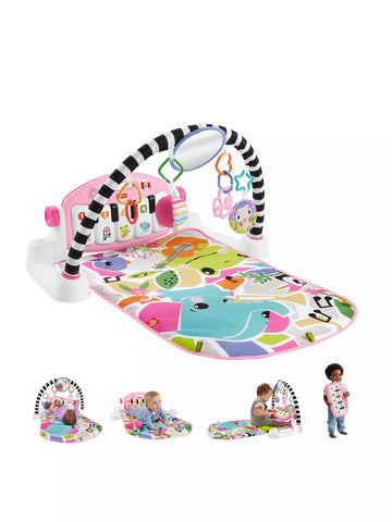 Glow & Grow Kick & Play Activity Gym - Pink
