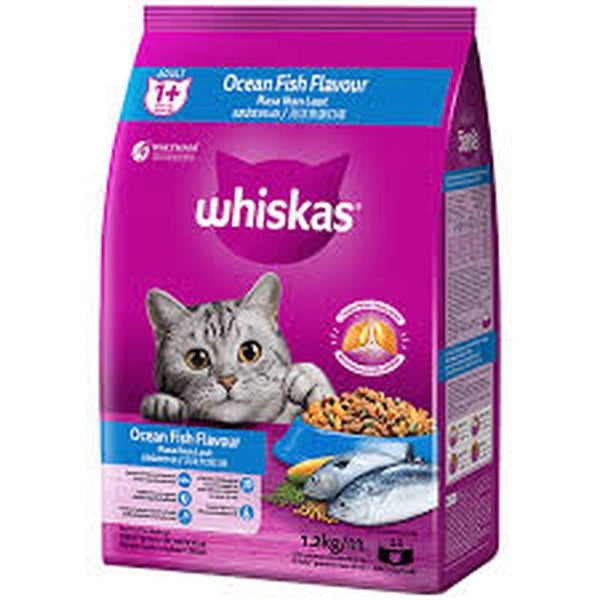 Whiskas Dry Cat Food – Ocean Fish 1.2kg