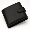 Wallet Black RFID Blocking Soft Tri Fold Card Slots Id Window and Coin Pocket